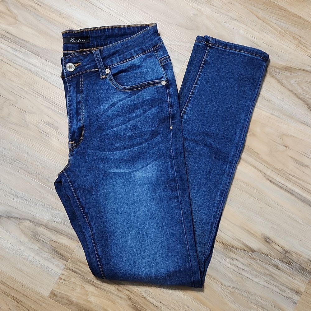 💛KanCan Blue Estilo Skinny Leg Jeans Size 11/31